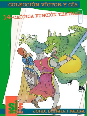 cover image of Caótica función teatral